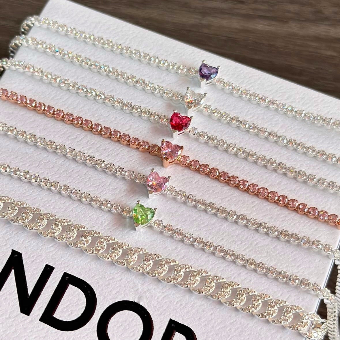 Pulseras Tenis Pandora