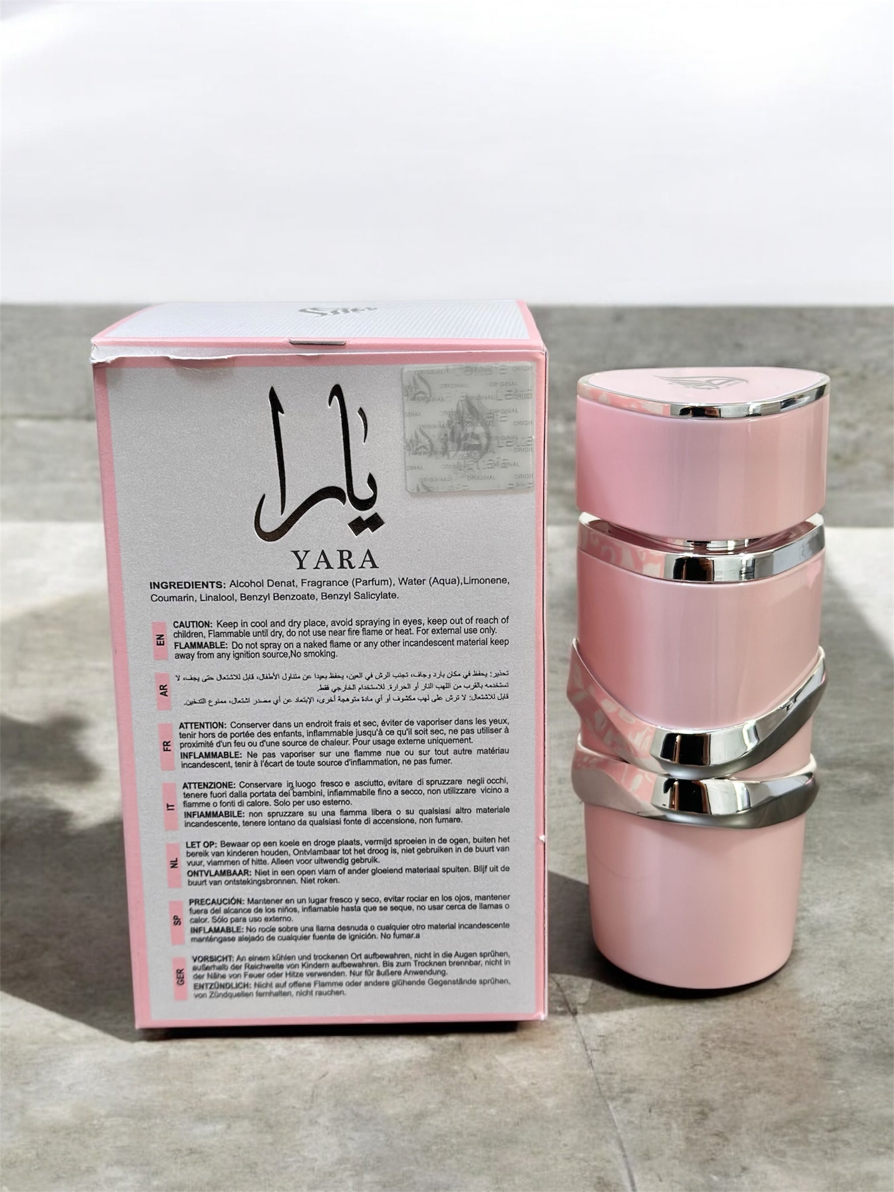 Lattafa Yara Rosa 100ml Para Mujer