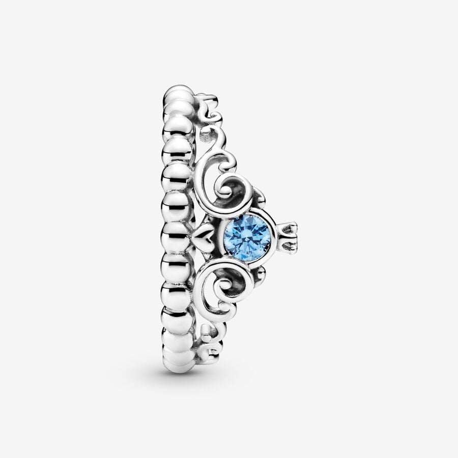 Anillo Corona Azul de Cenicienta de Disney