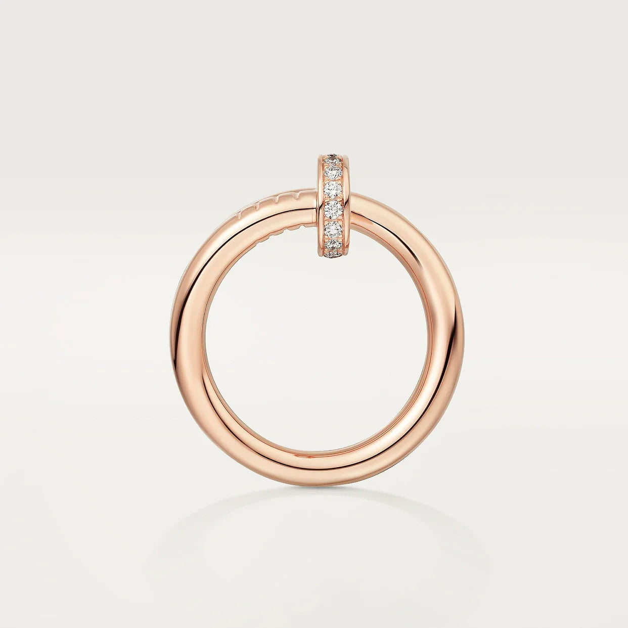 Anillo Clavo Cartier Oro Rosa