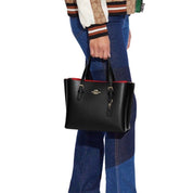 Coach Mollie Tote 25 In Negra