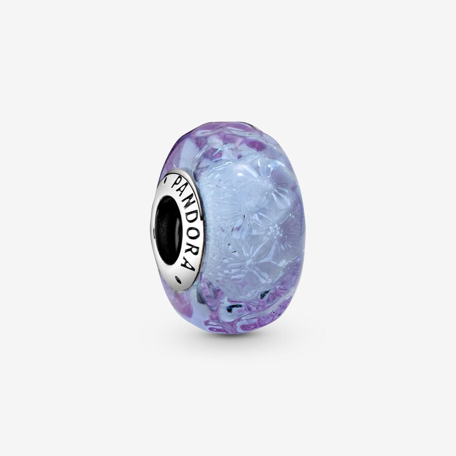 Charm de Cristal de Murano Lavanda Morado