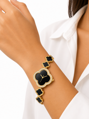 Reloj de Trebol Negro