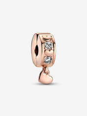 Clip charm colgante “Infinite Hearts”