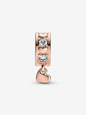 Clip charm colgante “Infinite Hearts”