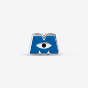 Charm Logotipo M de Monsters, Inc. de Disney Pixar