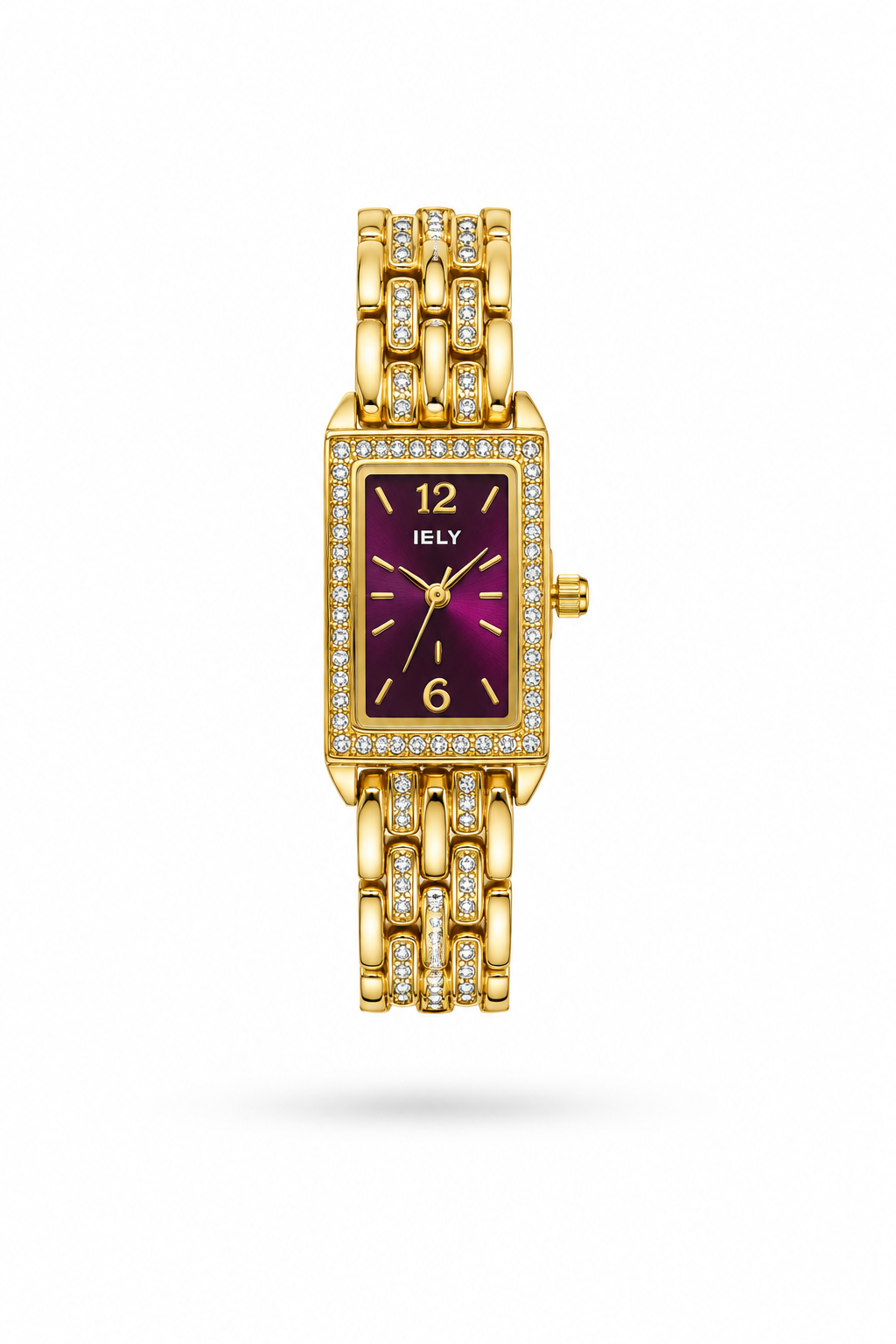 Reloj E-LY Dorado Full Piedras