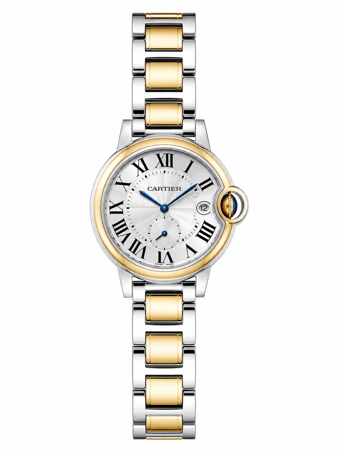 Reloj Cartier Ballon Bleu Plateado y Dorado para Mujer