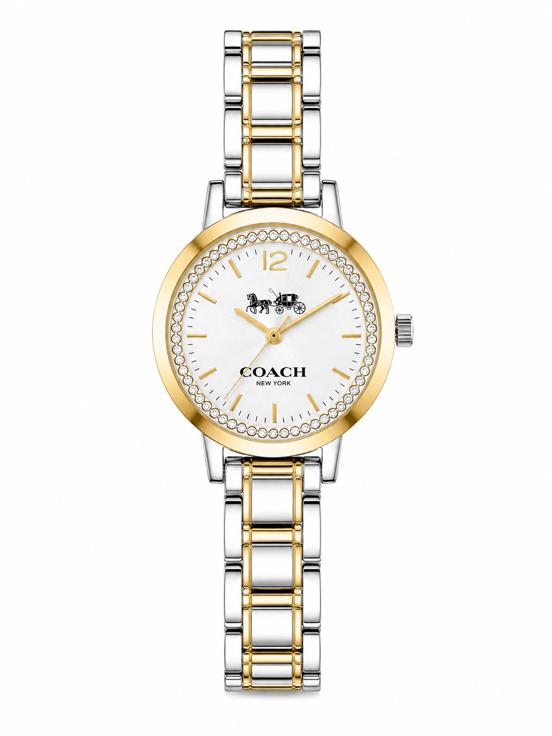 Reloj Coach Dorado y Pleteado