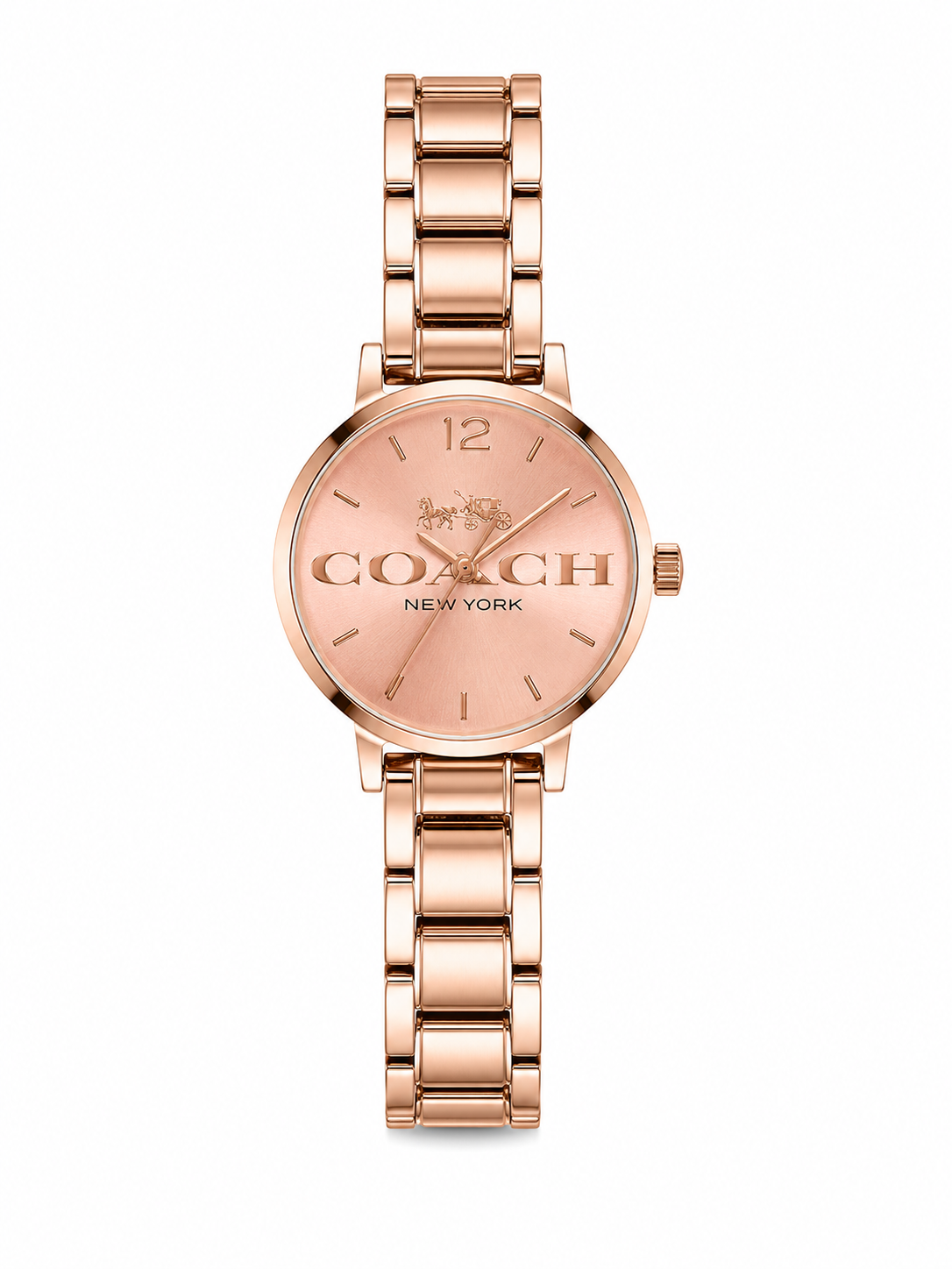 Reloj Coach Rose Gold Completo