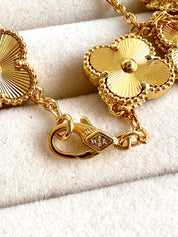 Collar Alhambra vintage 10 Tréboles Dorados