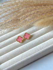 Pendientes Van Cleef Alhambra Vintage Rosa