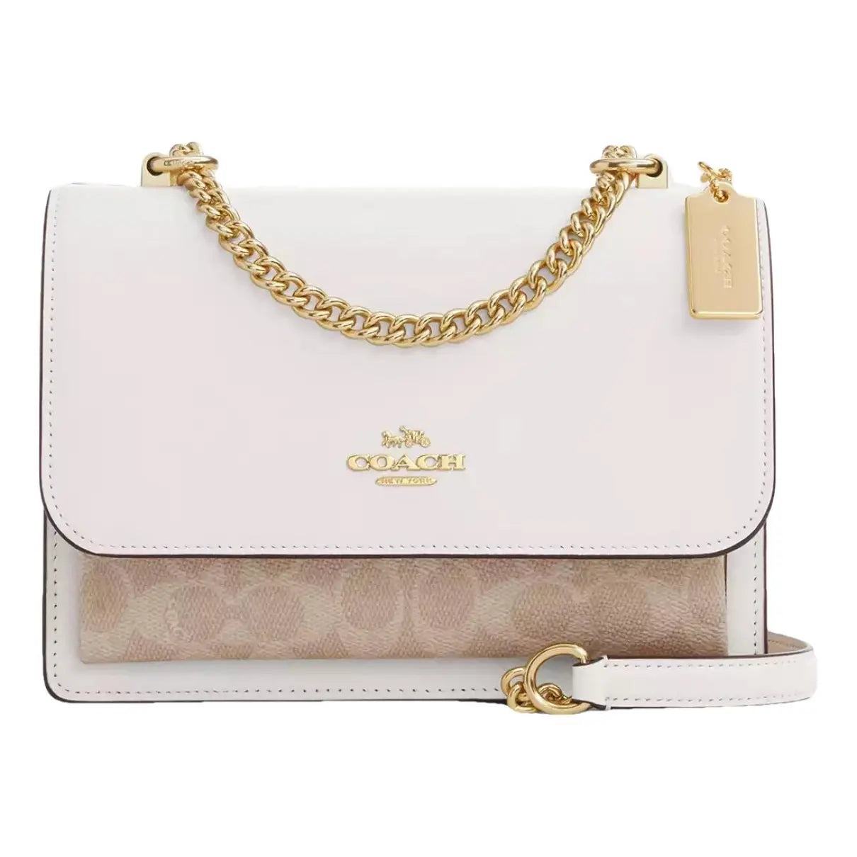 Coach Klare Crossbody Signature Blanca/Crema