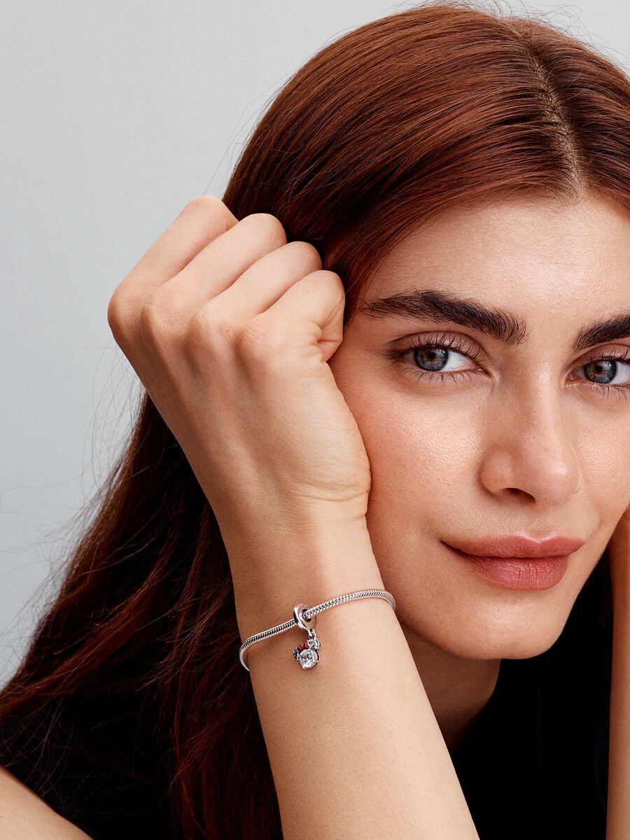 Charm Colgante Silueta de Minnie Mouse de Disney