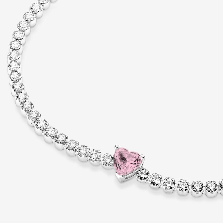 Pulsera Tenis Rosado Claro