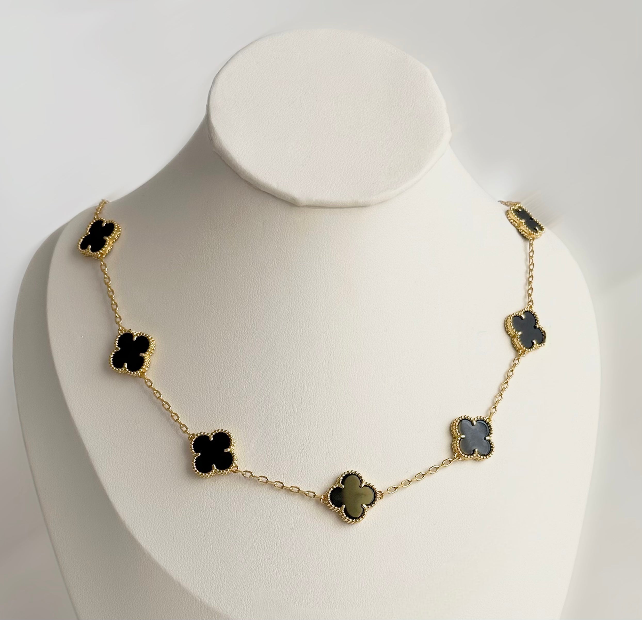 Collar 10 Tréboles Negro Van Cleef & Arpels