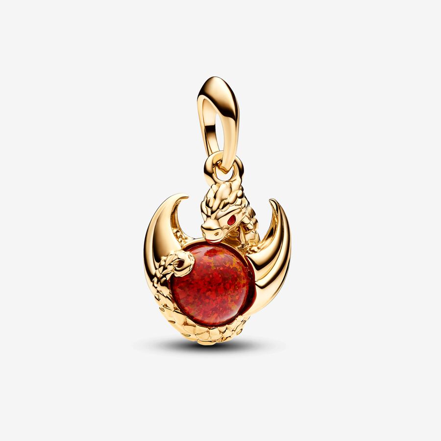 Charm Colgante Dragón de Fuego de Juego de Tronos