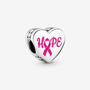 Charm Cinta Rosa Esperanza (Hope)