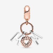Charm Colgante Letras MOM