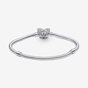 Pulsera Pandora Moments Cadena de Serpiente Cierre Mariposa