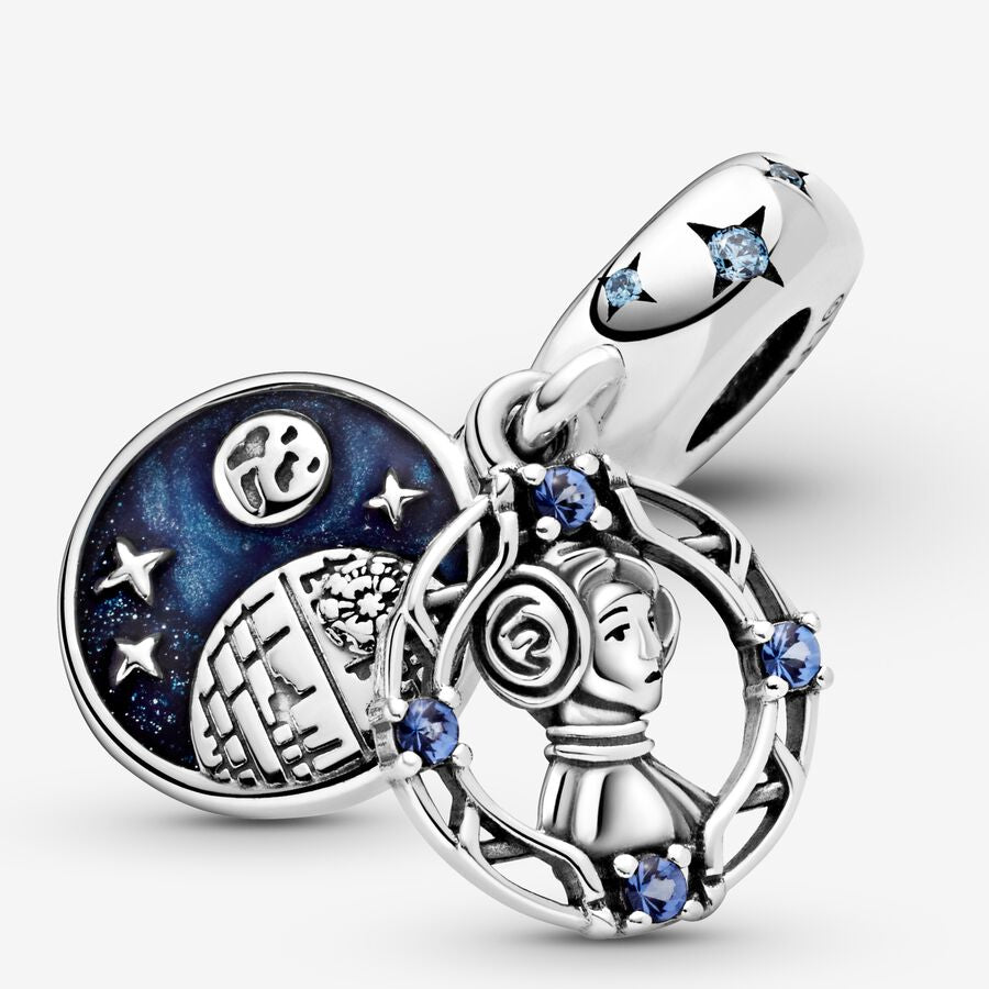 Charm colgante de la Princesa Leia de Star Wars