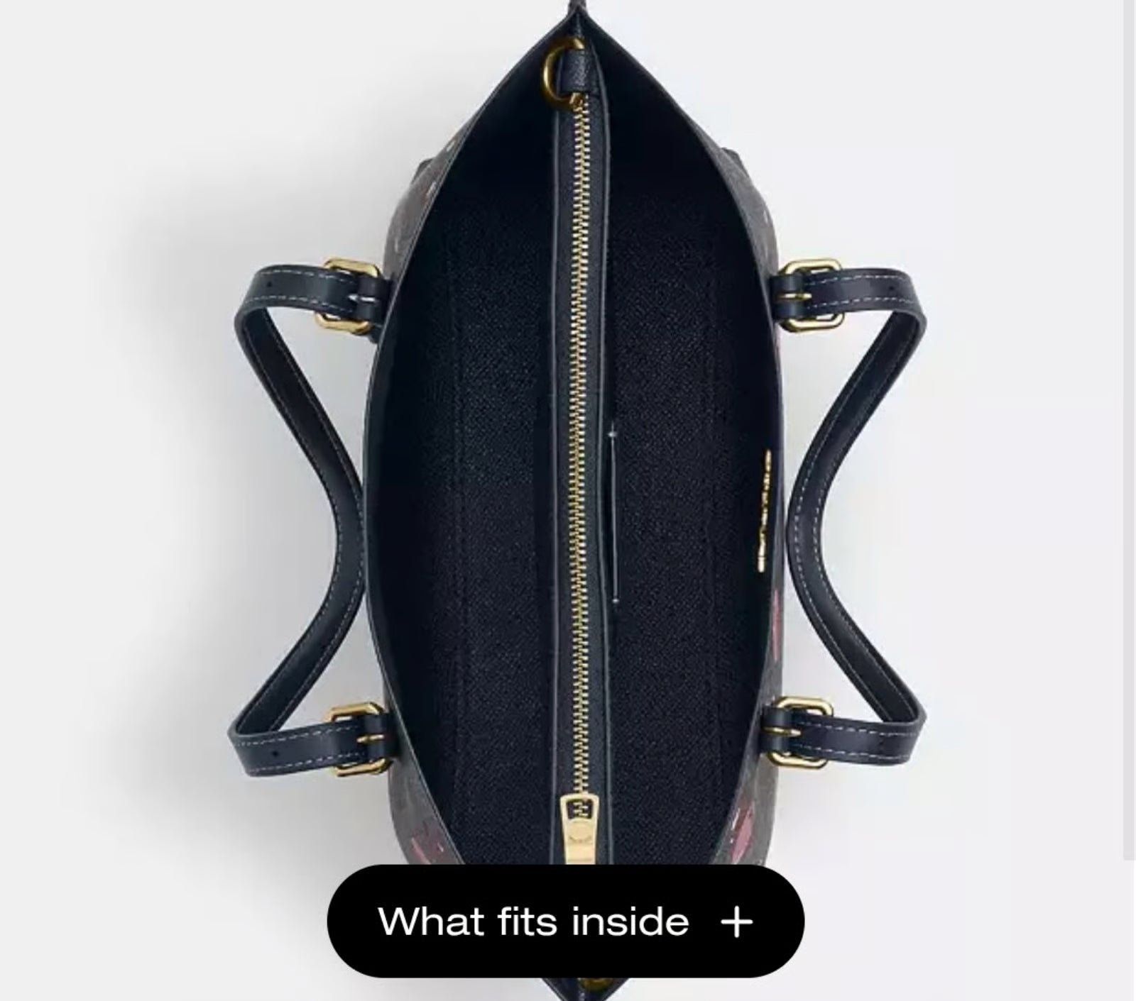 Coach Mollie Tote 25 In Negra