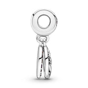 Charm Colgante Pandora Pavé de Plumas Morado