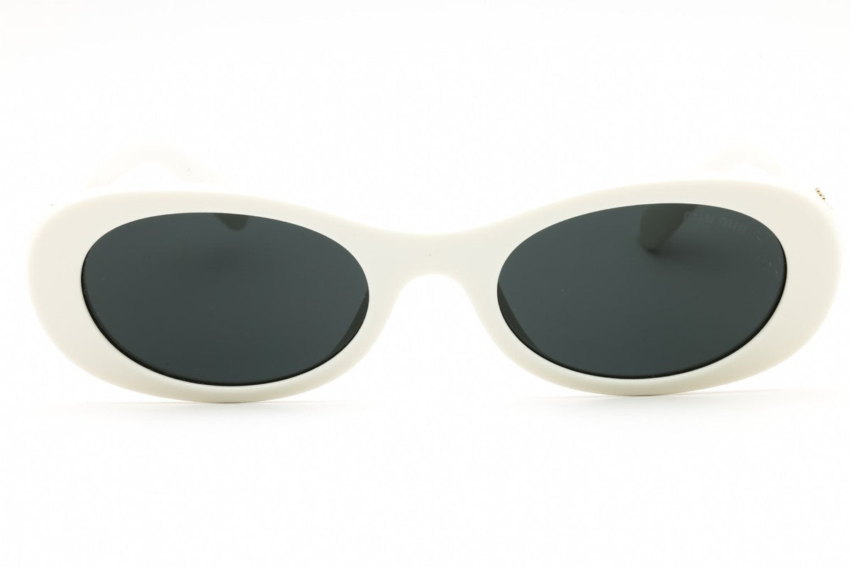 Gafas de Sol Miu Miu Ovaladas Beige con Lentes Oscuros