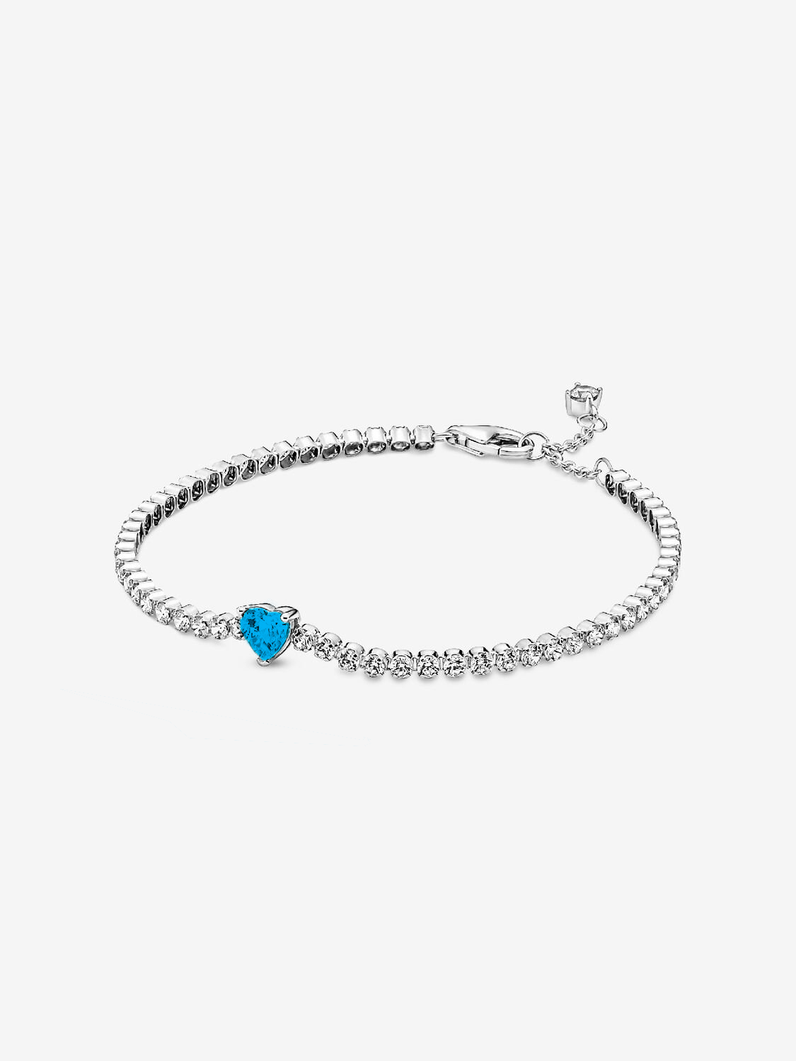 Pulsera Tenis Azul Celeste
